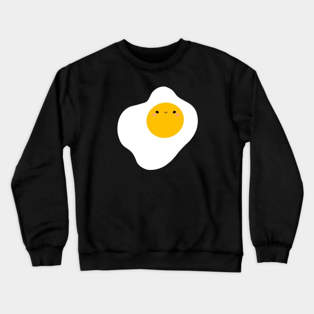 Cute Egg Breakfast Friend Crewneck Sweatshirt by SaganPie